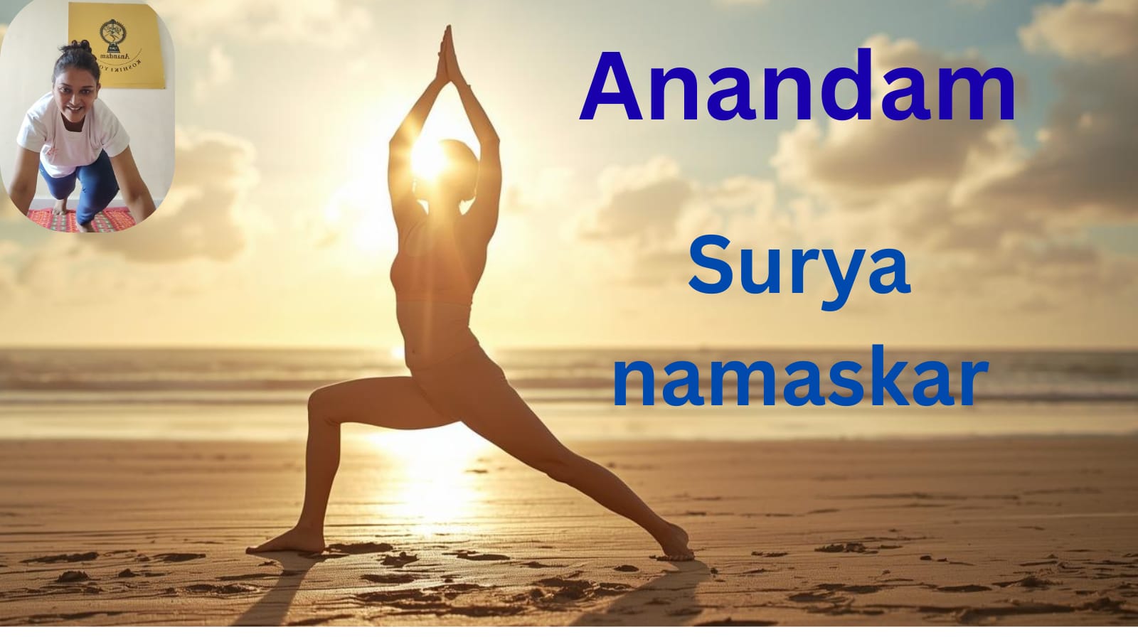 anandam asan surya namaskar